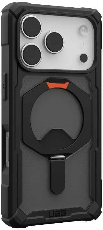 Dėklas Urban Armor Gear UAG Plasma XTE MagSafe Case for iPhone 17 Pro - Juodas and Oranžinis
