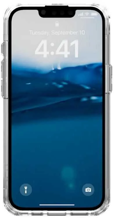 UAG Urban Armor Gear dėklas PLYO suderinamas su MagSafe, skirtas IPHONE 16e ice/baltas