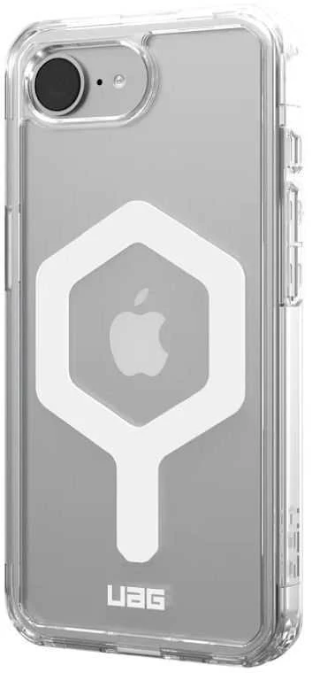 UAG Urban Armor Gear dėklas PLYO suderinamas su MagSafe, skirtas IPHONE 16e ice/baltas