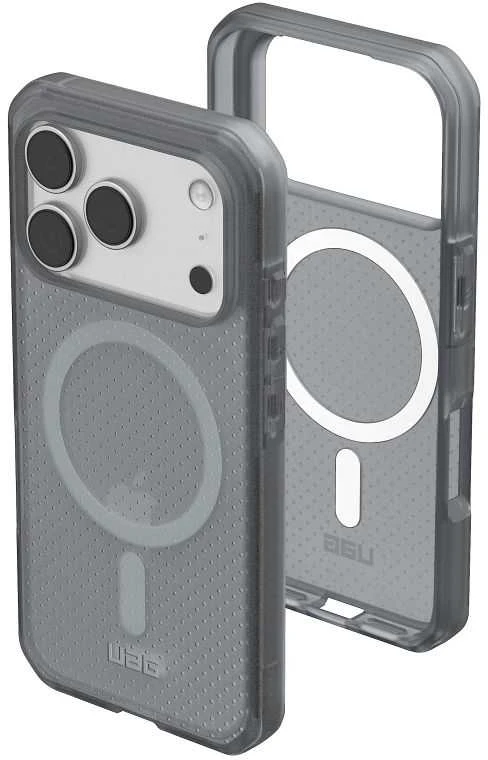 Urban Armor Gear UAG „Dot MagSafe“ dėklas, skirtas „iPhone 17 Pro“ – pilkas