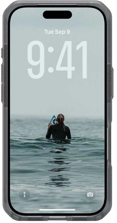 Urban Armor Gear UAG „Dot MagSafe“ dėklas, skirtas „iPhone 17 Pro“ – pilkas