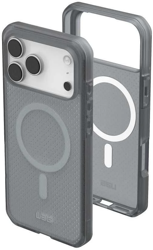Urban Armor Gear UAG „Dot MagSafe“ dėklas, skirtas „iPhone 17 Pro Max“ – pilkas