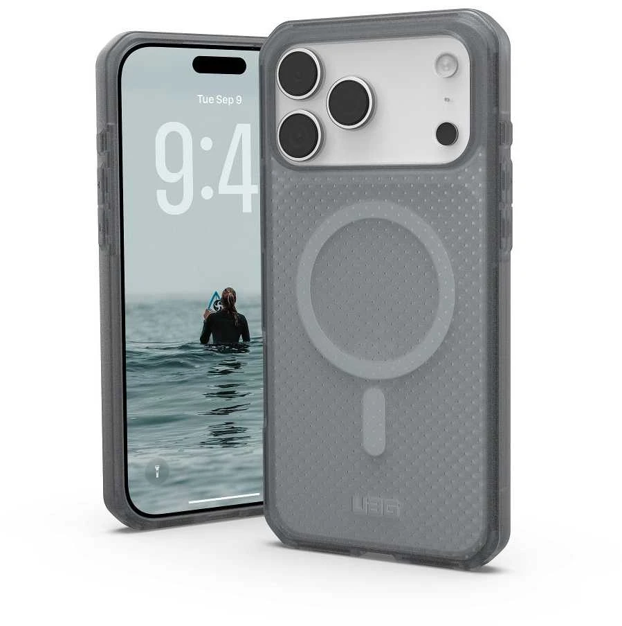Urban Armor Gear UAG „Dot MagSafe“ dėklas, skirtas „iPhone 17 Pro Max“ – pilkas