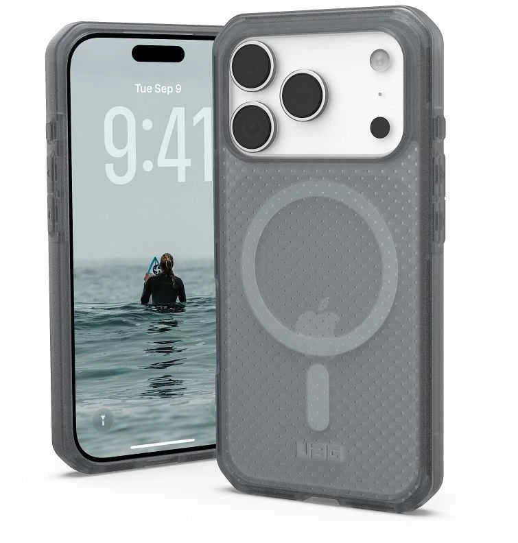 Urban Armor Gear UAG „Dot MagSafe“ dėklas, skirtas „iPhone 17 Pro“ – pilkas