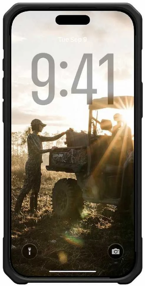 Urban Armor Gear UAG Monarch Pro MagSafe dėklas iPhone 17 Pro Max - Juodas ir pilkas