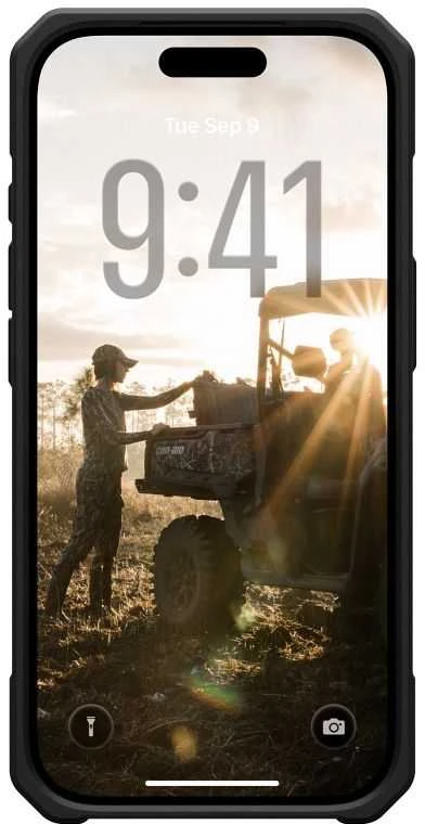 Urban Armor Gear UAG „Monarch Pro MagSafe“ dėklas, skirtas „iPhone 17 Pro“ – titano spalvos