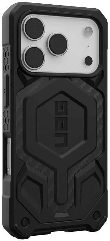 Urban Armor Gear UAG „Monarch Pro MagSafe“ dėklas, skirtas „iPhone 17 Pro“ – čia