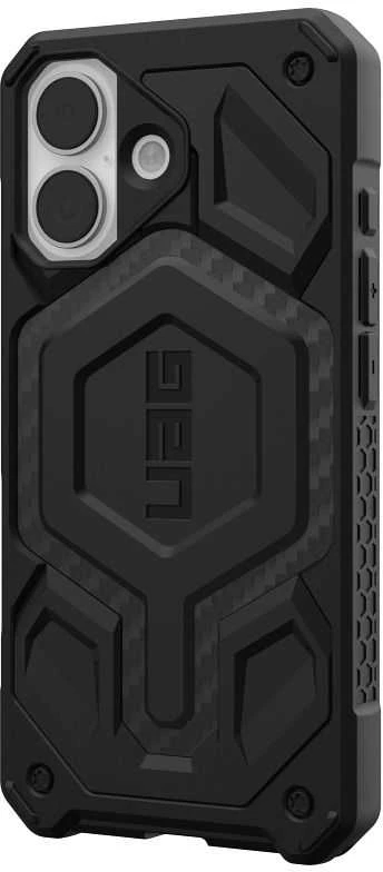 Urban Armor Gear UAG Monarch Pro MagSafe dėklas iPhone 17 Pro - Juodas ir pilkas