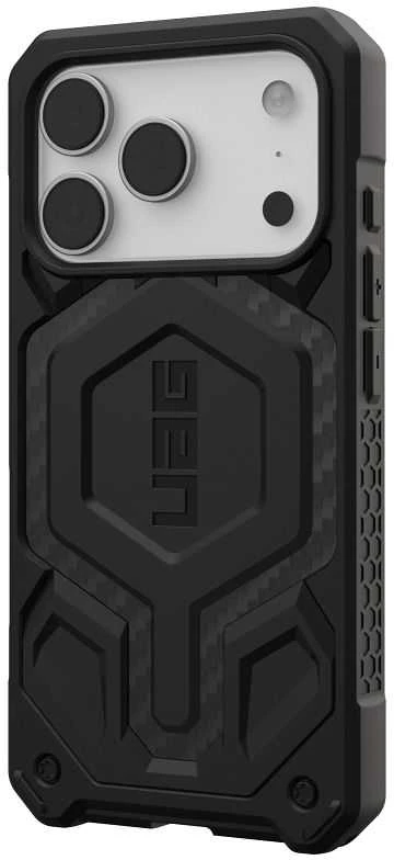 Urban Armor Gear UAG „Monarch Pro MagSafe“ dėklas, skirtas „iPhone 17 Pro“ – čia