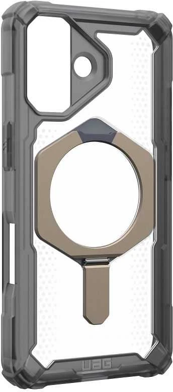 UAG Urban Armor Gear dėklas PLASMA XTE, suderinamas su „MagSafe“, skirtas IPHONE 17, pelenų / titano spalvos