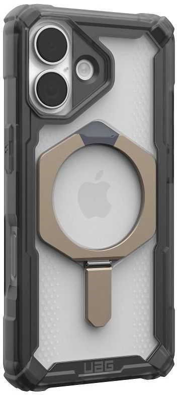UAG Urban Armor Gear dėklas PLASMA XTE, suderinamas su „MagSafe“, skirtas IPHONE 17, pelenų / titano spalvos