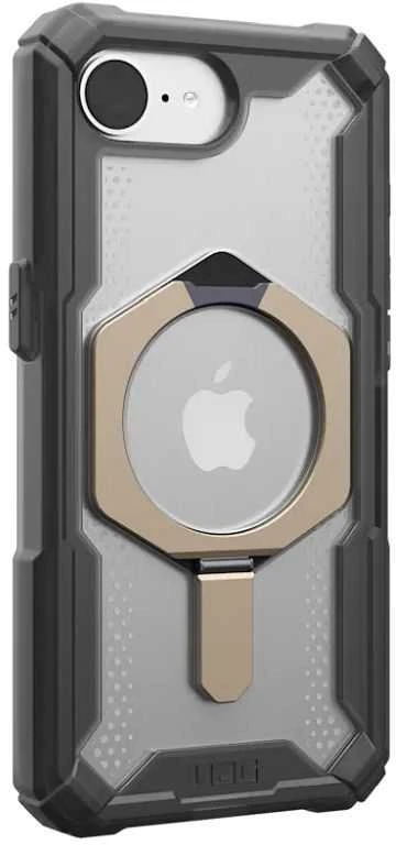 UAG Urban Armor Gear dėklas PLASMA XTE suderinamas su MagSafe, skirtas IPHONE 16e pelenai / titanas