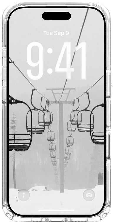 Urban Armor Gear UAG Plyo dėklas, skirtas iPhone 17 – skaidrus