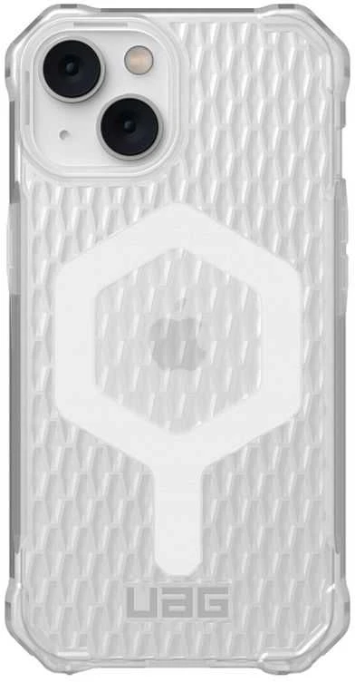 Urban Armor Gear UAG Urban Armor Pavarų dėklas ESSENTIAL ARMOR suderinamas su MagSafe, skirtas IPHONE 14 Plus matiniam ledui