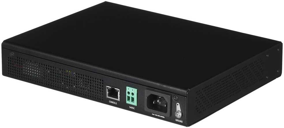 Šakotuvas UBIQUITI ES-8-150W Ubiquiti ES-8-150W 8 prievadų + 2xSFP Gigabit PoE jungiklis 24V/48V 802.3af/802.3at