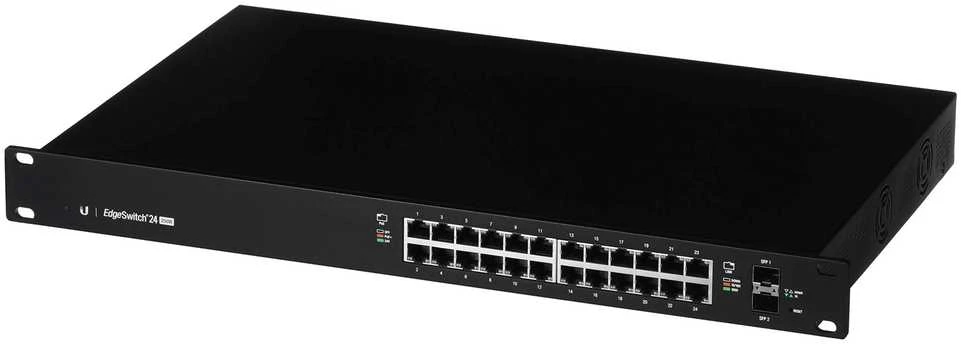 Šakotuvas Ubiquiti | Jungiklis | ES-24-250W | Tvarkomas žiniatinklis | Montuojamas ant stovo | Gigabit Ethernet (vario) jungtys kiekis 24 | SFP jungtys kiekis 2 | 12 mėn.