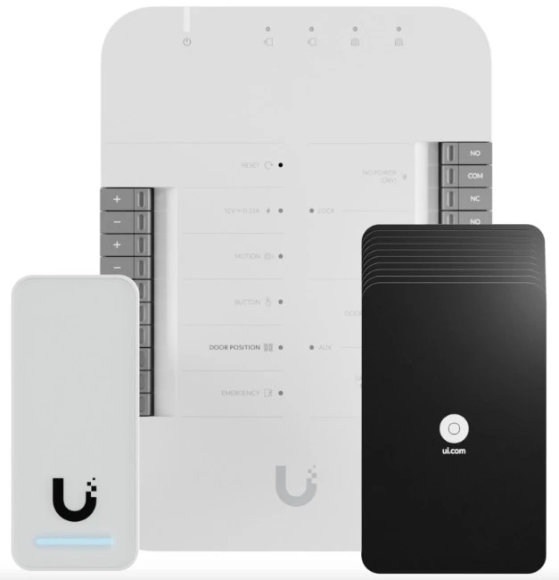 Maršrutizatorius Ubiquiti G2 Starter Kit security access control system Juodas, Sidabrinis
