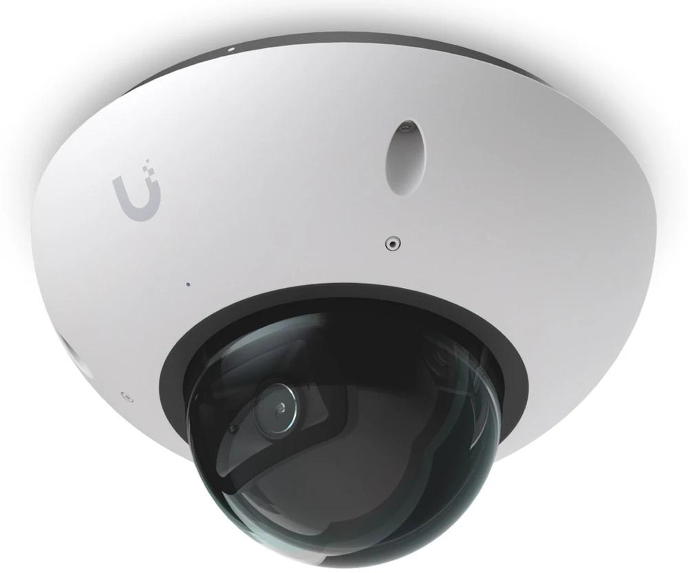 Ubiquiti G6 Dome IP apsaugos kamera, skirta vidaus ir lauko sąlygoms, 3840 x 2160 pikselių, skirta luboms/sienoms.