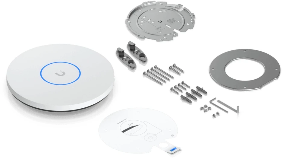 Maršrutizatorius UBIQUITI U7 PRO XG ANT LUBŲ MONTUOJAMAS 6 SRAUTŲ „Wi-Fi“ 7 prieigos taškas su 10/5/2,5/1 GBE palaikymu