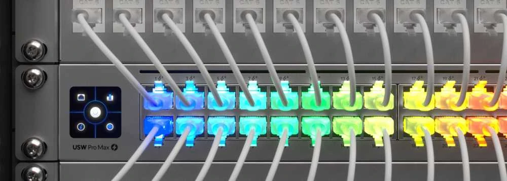 Tinklo Kabelis - Ubiquiti 0,15 m Cat6, Permatomas, Balta