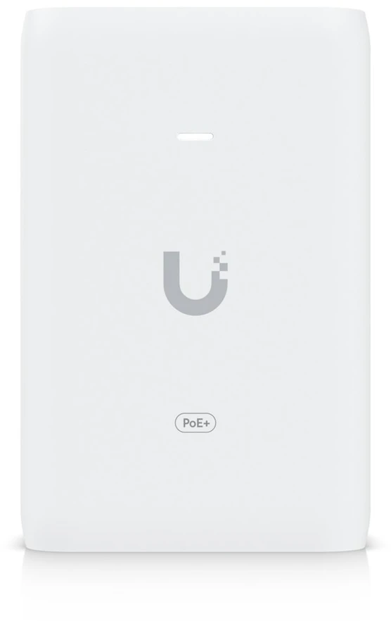 UBIQUITI 2.5G POE+ ADAPTERIS (30W) ADAPTERIS, GALIMAS MAITINTI UNIFI POE+ ĮRENGINIUS, SUMAŽINTI PRIKLAUMYBĄ NUO POE JUNGIKLIŲ MAITINIMO IR PATEIKTI Kelių GIGABITŲ LAN RYŠĮ