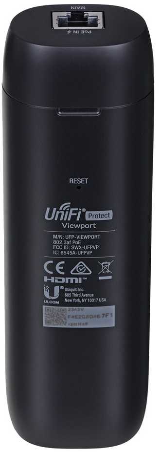 UBIQUITI UniFi Protect ViewPort PoE