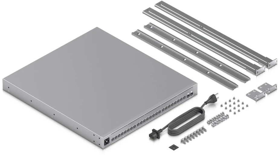 Ubiquiti UniFi Pro XG 24 valdomas L2/L3 10G Ethernet (100/1000/10000) 1U Pilkas