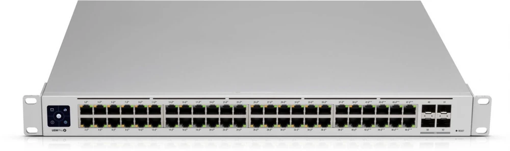 Šakotuvas UBIQUITI 48 prievadų Gigabit UniFi L3 jungiklis + 4x 10GbE SFP+ jungtys