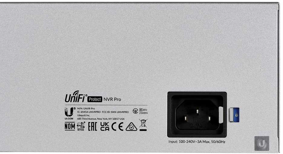 UBIQUITI UNVR-Pro NVR 7xHDD 1xSFP 1xRJ45 1000Mb/s RAID1 RAID5