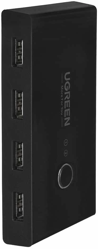 USB jungiklis KVM USB 2x4 UGREEN USB 2.0