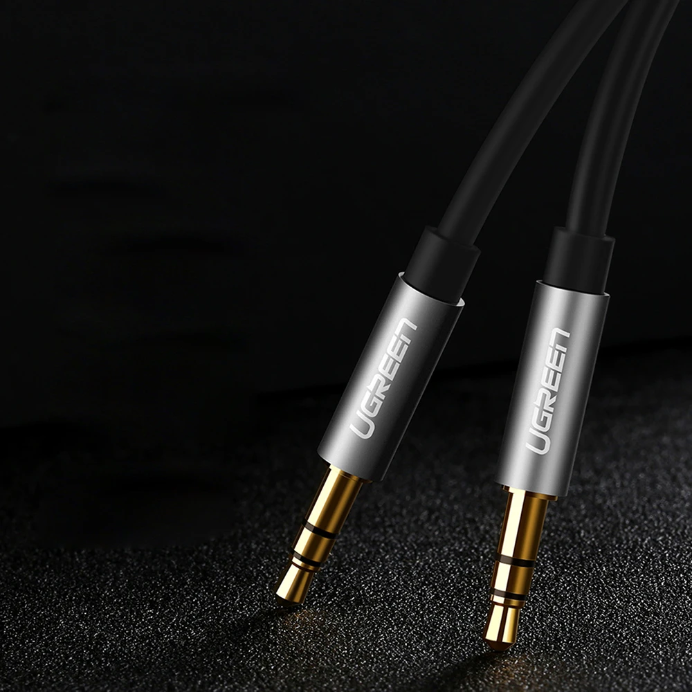UGREEN 3.5mm AUX kabelis 1m - Juodas