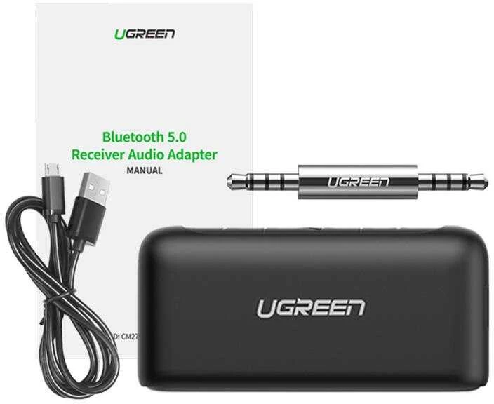 Ugreen 3,5 mm Bluetooth 5.0 automobilinis adapteris