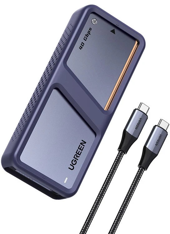 Ugreen M.2 NVMe SSD enclosure D703 USB4 Pilkas