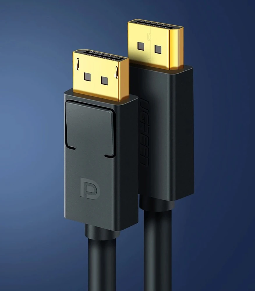 UGREEN DP102 DisplayPort į DisplayPort kabelis 4K 3D 1m - Juodas