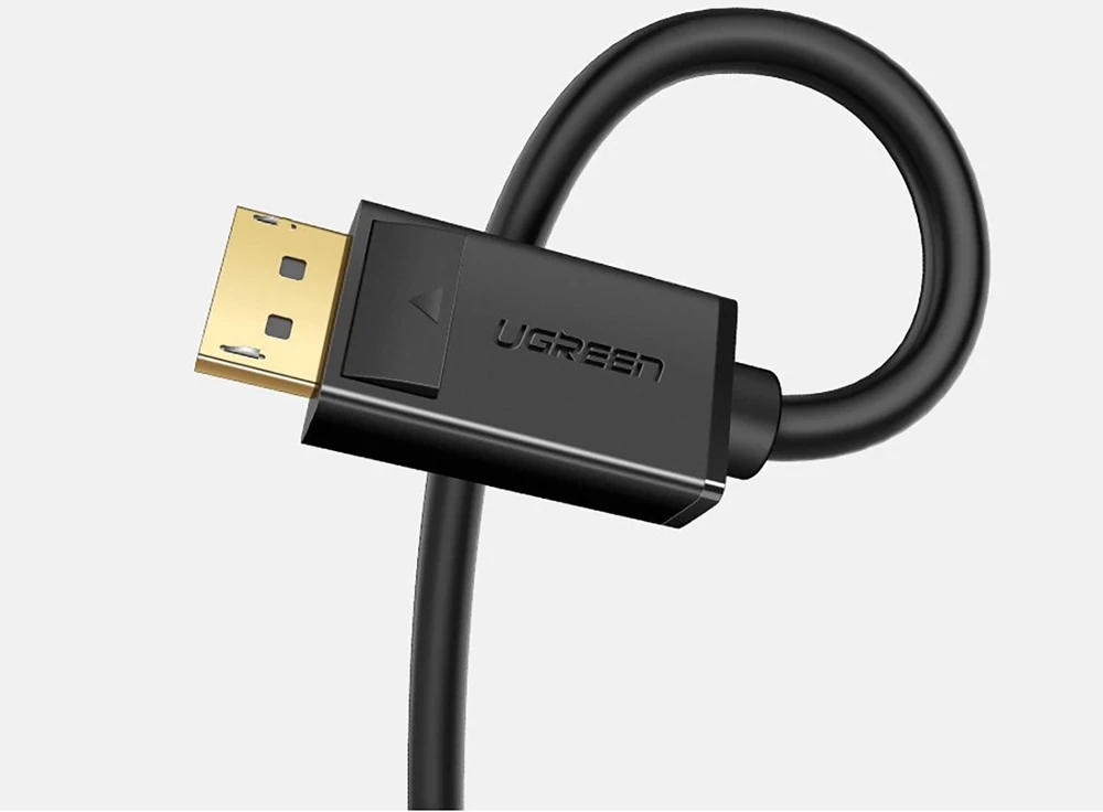 UGREEN DP102 DisplayPort į DisplayPort kabelis 4K 3D 1m - Juodas