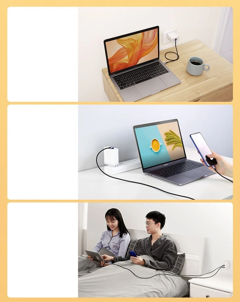 UGREEN US255 USB-C į USB-C alkūninis kabelis, 3A, 60W, 2m (juodas)