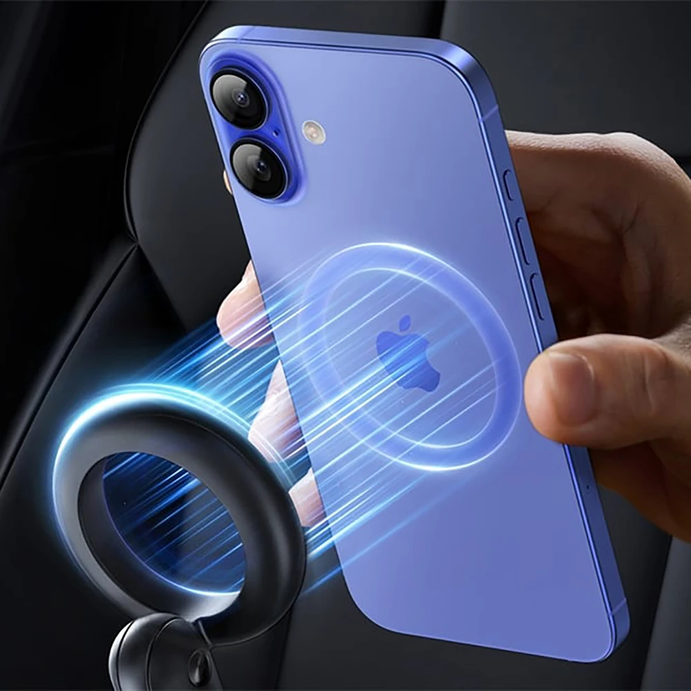 Ugreen Automobilinis magnetinis telefono laikiklis (į ventiliacijos groteles), juodas