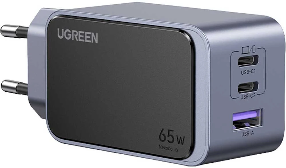 Įkroviklis Ugreen Nexode Air 65W, USB + 2x USB-C
