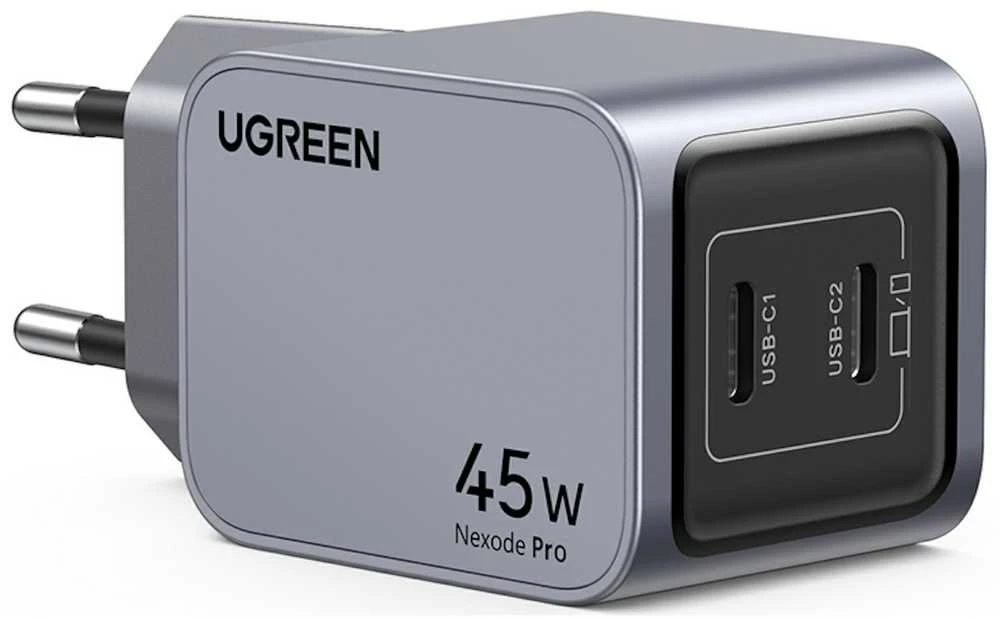 Įkroviklis UGREEN Nexode Pro 45W, 2x USB-C