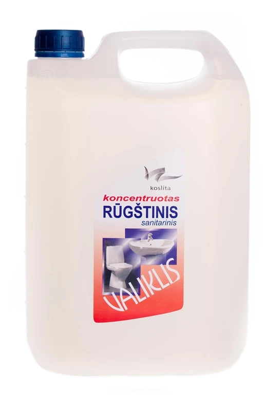 ULA Koncentruotas rūgštinis sanitarinis valiklis, 5 l