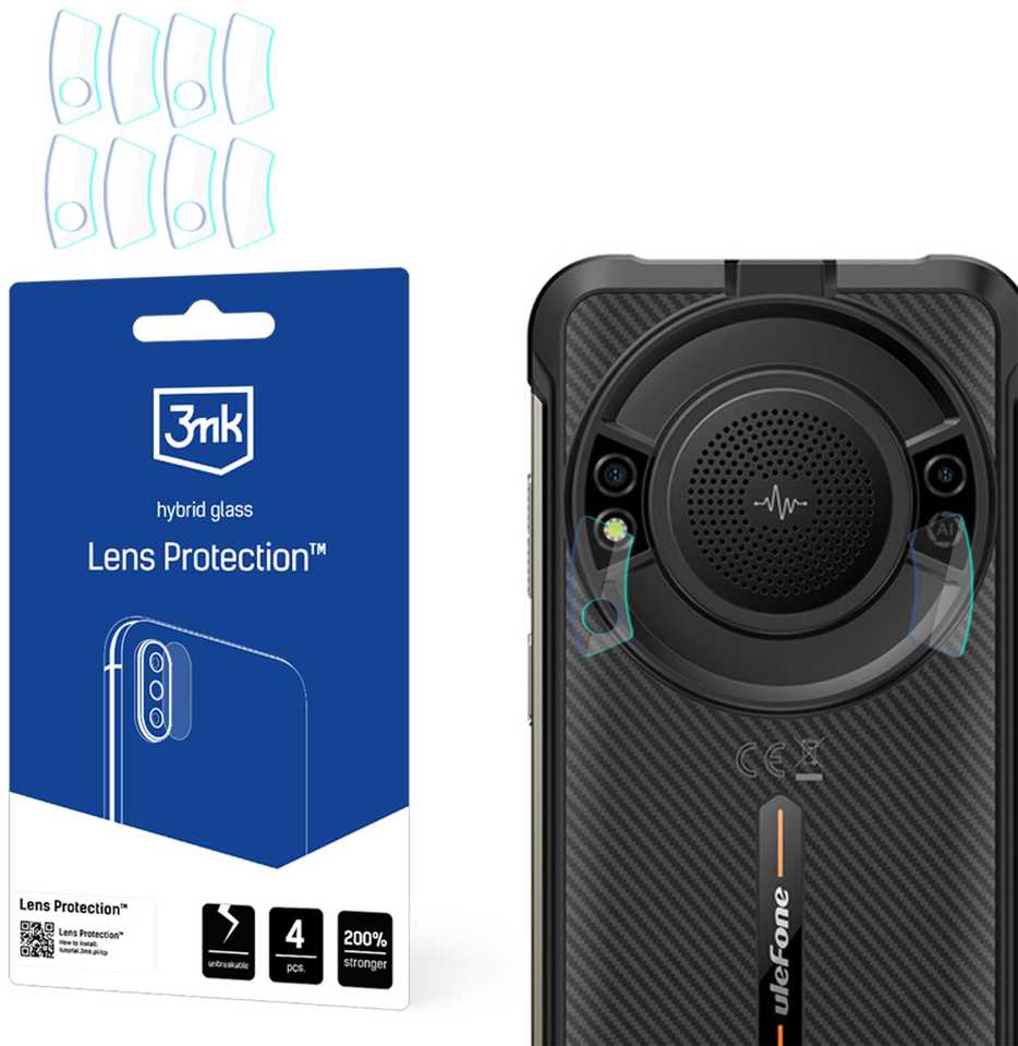 3Mk Protection Ulefone Power Armor 16 Pro / 16S – 3mk objektyvo apsauga