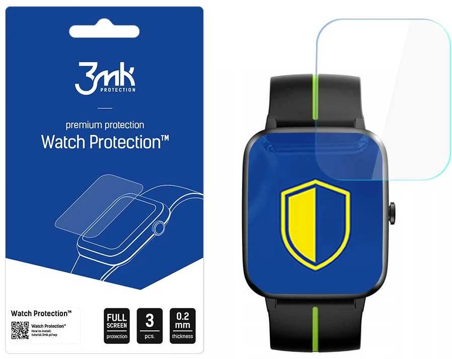 3Mk apsauga „Ulefone Watch GPS“ – 3mk laikrodžio apsauga ARC