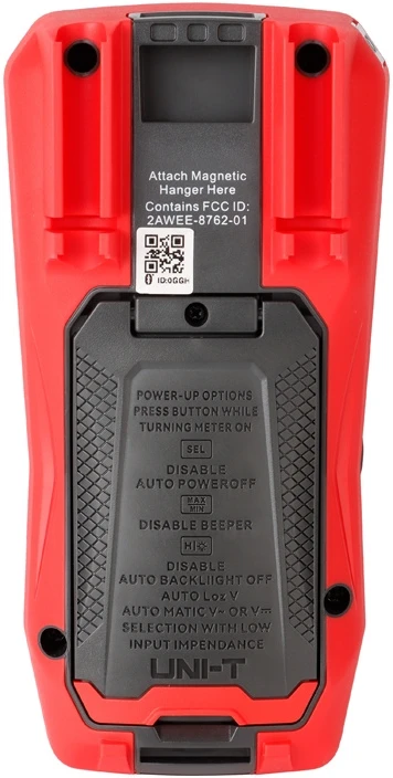 Didelio tikslumo skaitmeninis multimetras AC/DC 600V; AC/DC 10A; 50kHz; 40MΩ; 1000uF; LoZ; LPF; NCV; 60000; True RMS; BT, UNI-T