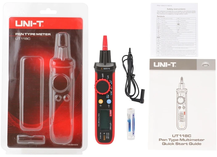 Uni-T UT118C rašiklio tipo skaitmeninis multimetras