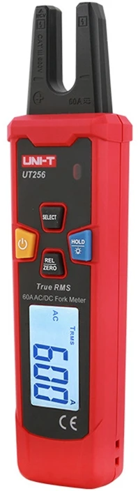 Šakutės tipo srovės matavimo replės , 60A AC/DC, NCV, TRMS, UNI-T