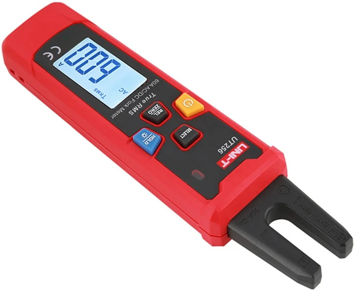 Šakutės tipo srovės matavimo replės , 60A AC/DC, NCV, TRMS, UNI-T