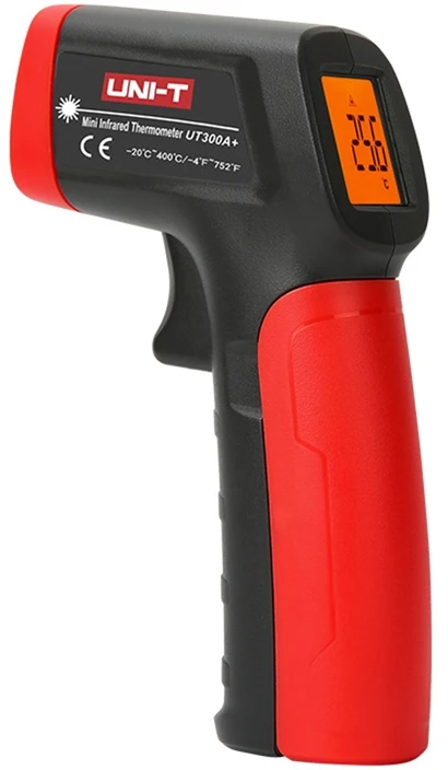 Infraraudonųjų spindulių termometras -20°C iki 400°C UT300A+ UNI-T