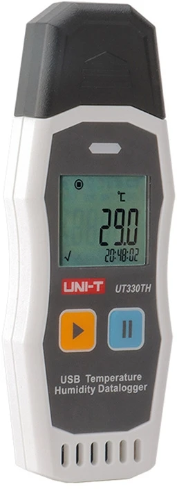 Uni-T UT330TH USB skaitmeninis termohigrometras su duomenų registravimo funkcija