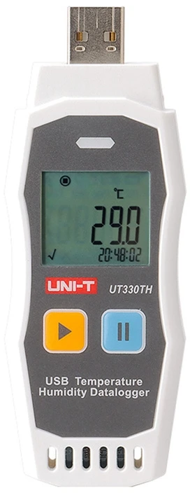 Uni-T UT330TH USB skaitmeninis termohigrometras su duomenų registravimo funkcija