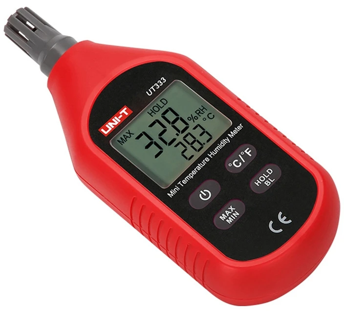 Uni-T UT333BT mini temperatūros ir drėgmės matuoklis